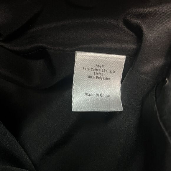 Vtg NORM THOMPSON Women's Tweed Blazer w/Silk and Linen Multi USA Size M - Picture 6 of 8